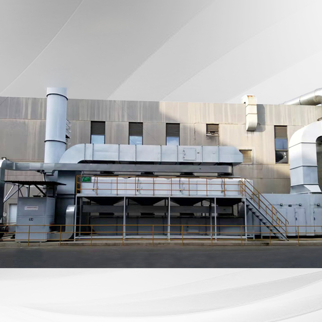 Adsorption-Desorption + Catalytic Combustion Furnace